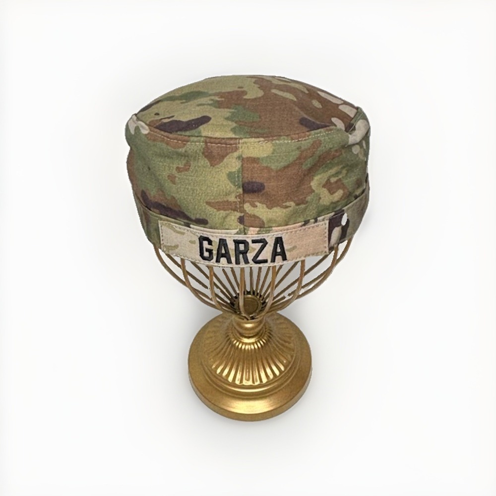 US Military OCP Patrol Cap Hat Camo Multicam Major Rank Garza Sekri 7 1/8 - Picture 6 of 12